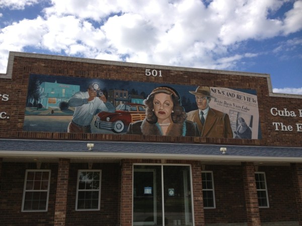 Bette Davis Mural Cuba MO