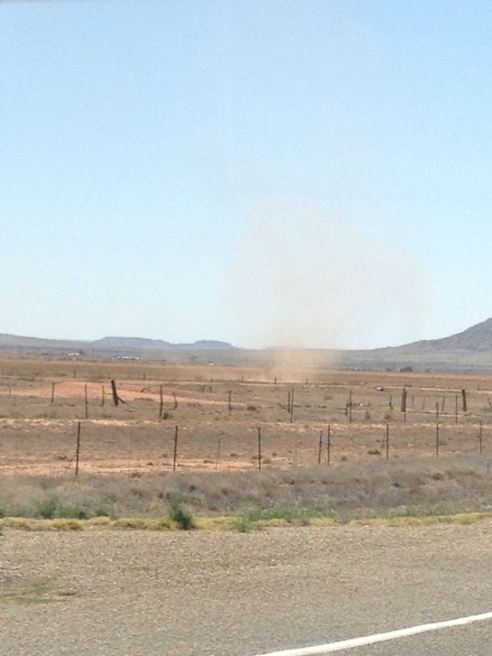 Dust tornado