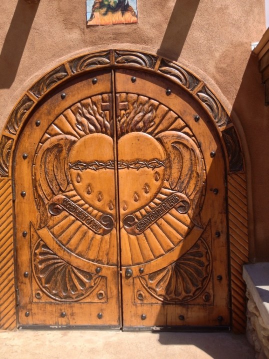 Door at El Santuario de Chimayo
