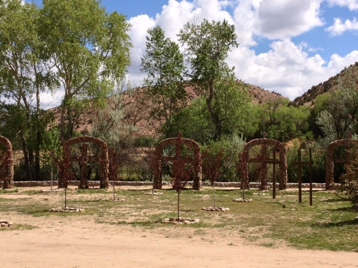 El Santuario de Chimayo garden