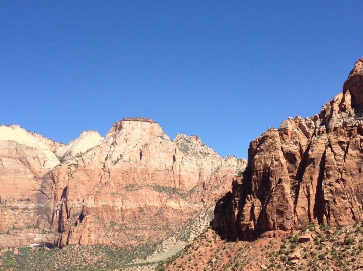 Majestic views on Highway 9 in Zion