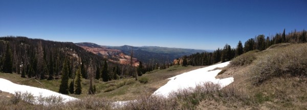 Panoramic view from Cedar Breaks