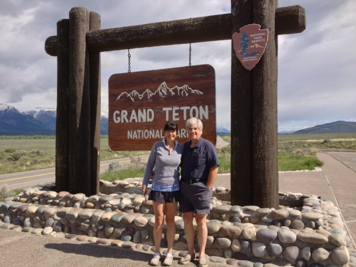 Entrance to Grand Teton National Park Entrance to Grand Teton National Park