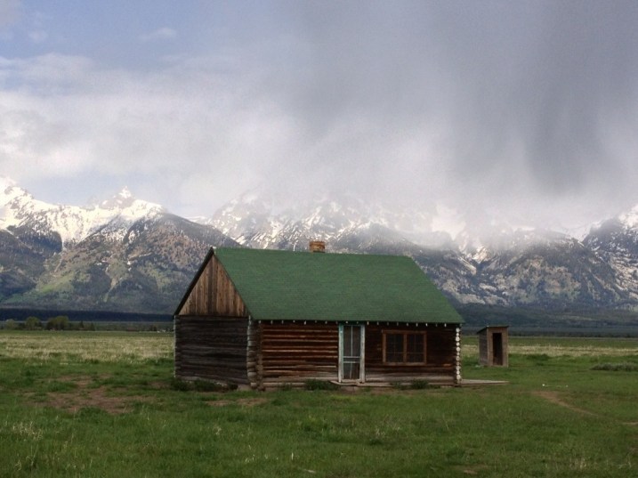 Mormon Cabin in the Tetons Mormon Cabin in the Tetons