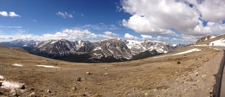 At the top At the top