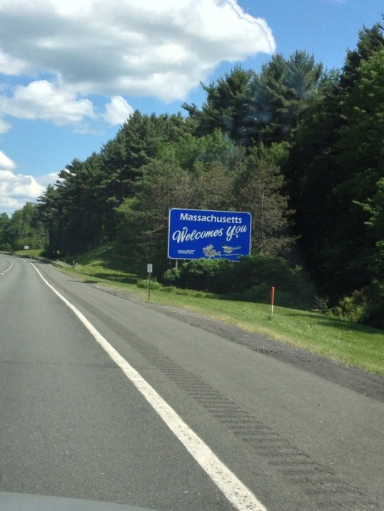 Massachusetts - We skipped it on the way out